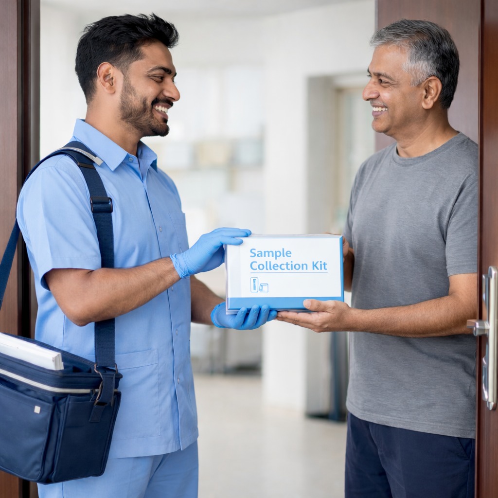 Free doorstep sample collection